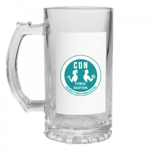 CDN Fitness - Sublimation Glass Beer Stein Thumbnail