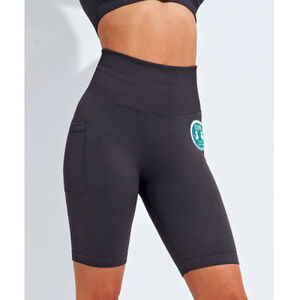 CDN Fitness - Women’s Ribbed Seamless '3D Fit' Cycle Shorts Thumbnail