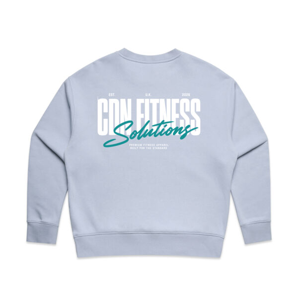 Cdn fitness  - WOMENS RELAX CREW (AS COLOUR) Thumbnail